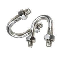 Stainless Steel 304 U-Bolts/J-Bolts